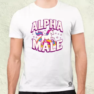 Alpha Male Retro férfi póló