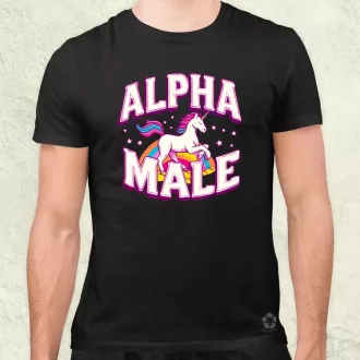 Alpha Male Retro férfi póló