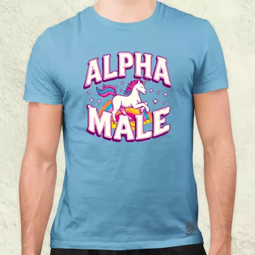 Alpha Male Retro férfi póló