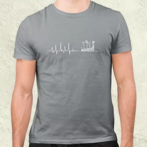 Viking hosszúhajó férfi póló