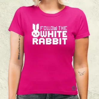 Follow the White Rabbit női póló