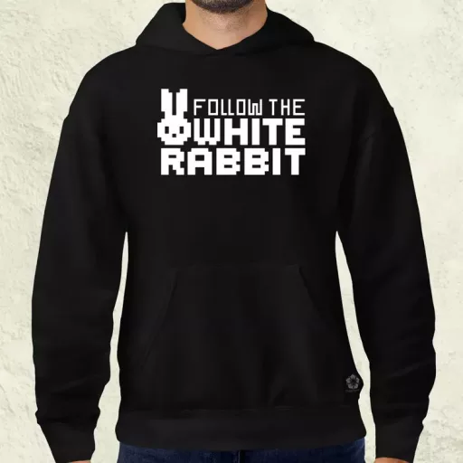 Follow the White Rabbit férfi pulóver
