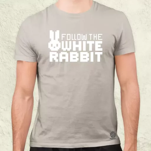 Follow the White Rabbit férfi póló