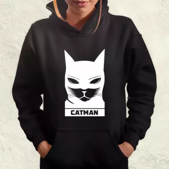 Catman fehér női pulóver