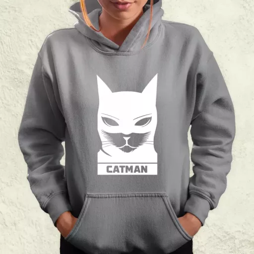 Catman fehér női pulóver