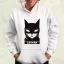 Catman fekete női pulóver