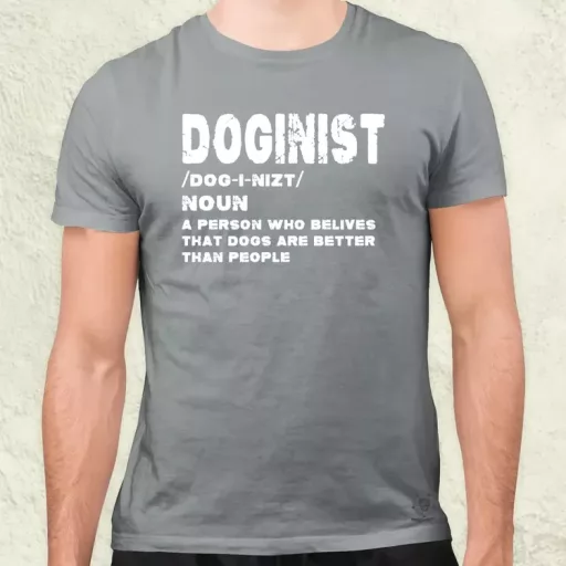 Doginist férfi póló