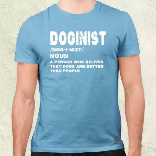 Doginist férfi póló