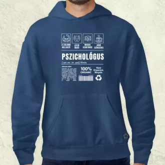 Pszichológus összetevői fehér férfi pulóver