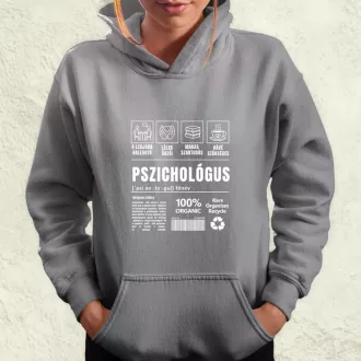 Pszichológus összetevői fehér női pulóver