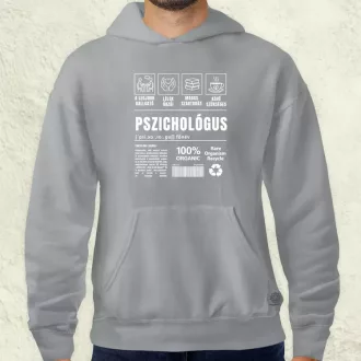 Pszichológus összetevői fehér férfi pulóver