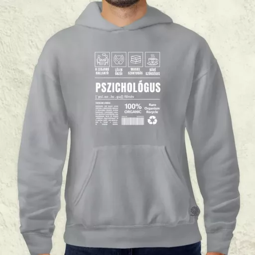 Pszichológus összetevői fehér férfi pulóver