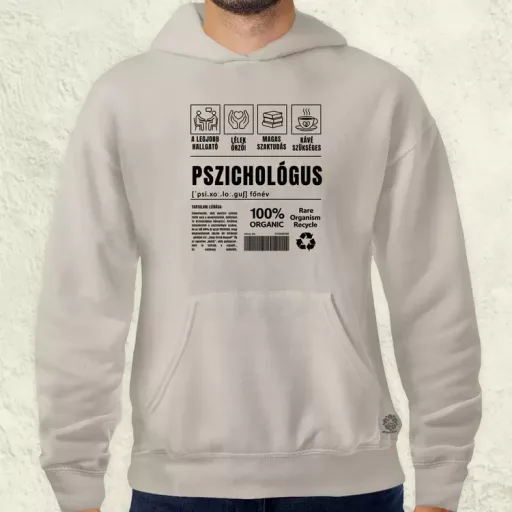 Pszichológus összetevői fekete férfi pulóver