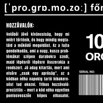 Programozó összetevői fehér férfi pulóver