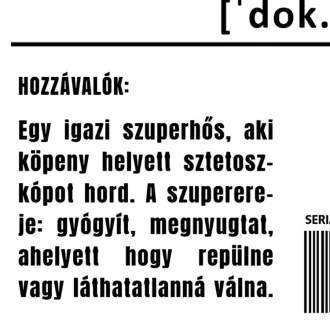 Doktor összetevői fekete férfi pulóver