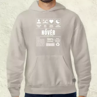 Nővér összetevői fehér férfi pulóver