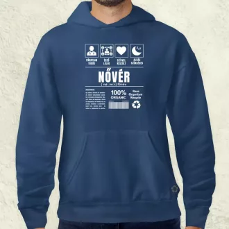 Nővér összetevői fehér férfi pulóver