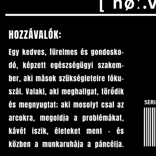 Nővér összetevői fehér férfi póló