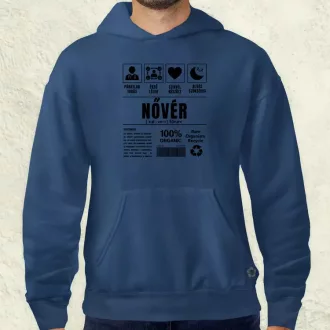 Nővér összetevői fekete férfi pulóver