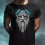 Odin, Hugin és Munin rúna férfi póló