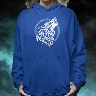 Rúna Fenrir fehér női pulóver