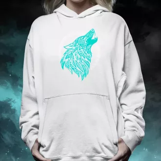 Rúna Fenrir türkiz női pulóver