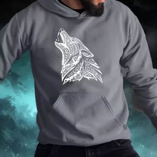 Üvöltő Fenrir férfi pulóver