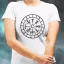 Vegvísir fekete női póló