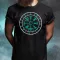 Vegvísir türkiz férfi póló
