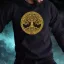Arany Yggdrasil férfi pulóver