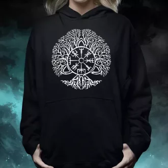 Vegvísir Yggdrasil női pulóver