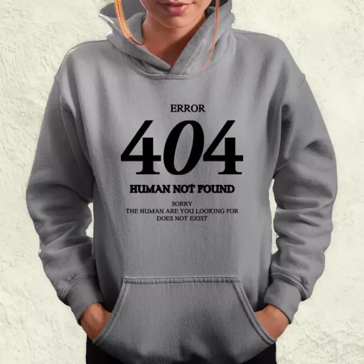 Human not found fekete női pulóver