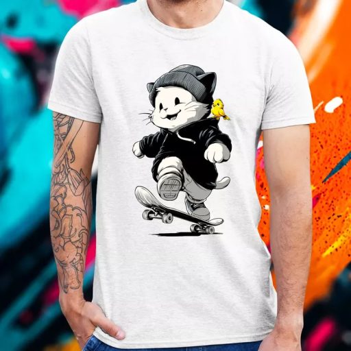 Street Cat férfi póló