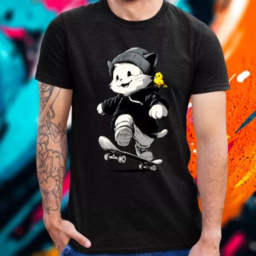 Street Cat férfi póló