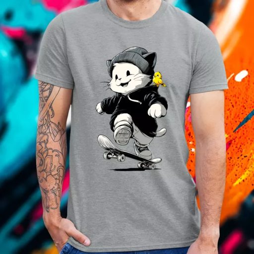 Street Cat férfi póló