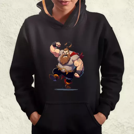 Képregény viking v2 női pulóver