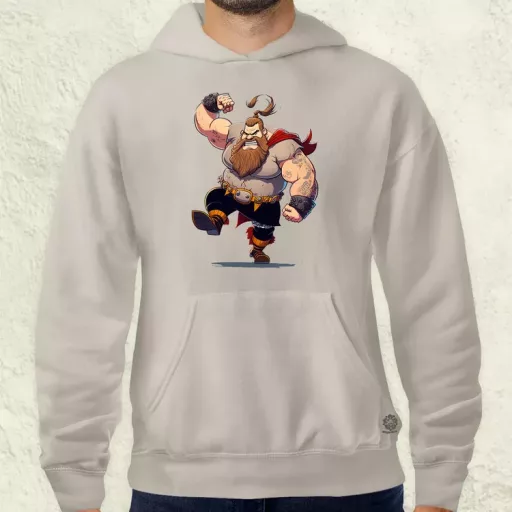 Képregény viking v2 férfi pulóver