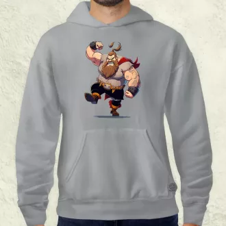 Képregény viking v2 férfi pulóver