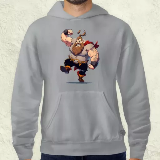Képregény viking v2 férfi pulóver