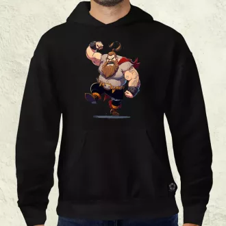 Képregény viking v2 férfi pulóver