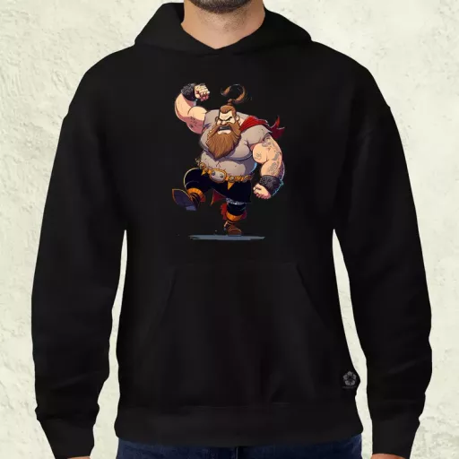 Képregény viking v2 férfi pulóver