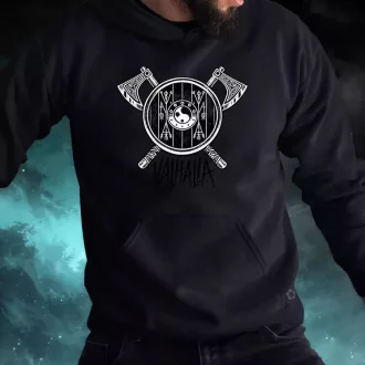 Valhalla fejszék férfi pulóver
