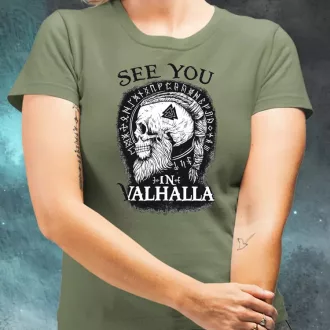 See U in Valhalla női póló