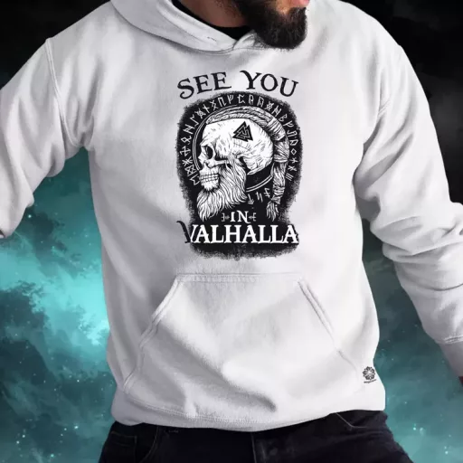 See U in Valhalla férfi pulóver