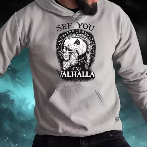 See U in Valhalla férfi pulóver