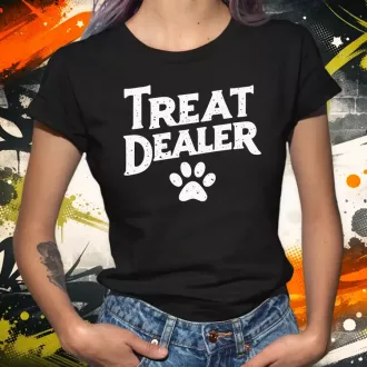 Treat Dealer fehér női póló