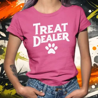 Treat Dealer fehér női póló