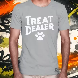 Treat Dealer fehér férfi póló