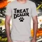 Treat Dealer fekete férfi póló