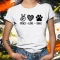 Peace Love Dogs női póló